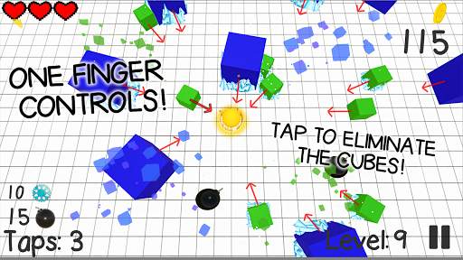 Save The Circle: Quick & Fun Tower Defence скриншот 2