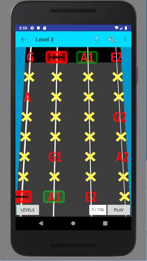 Musical Pitch Game Violin screenshot 4