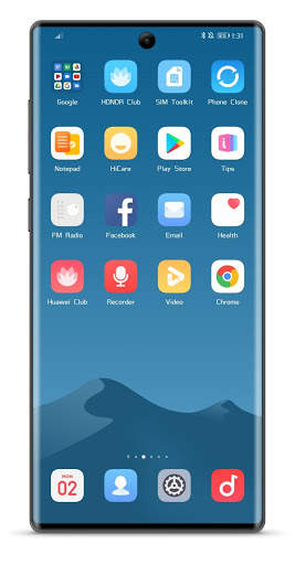 Minimal Mountain EMUI & Magic UI Theme 4 تصوير الشاشة