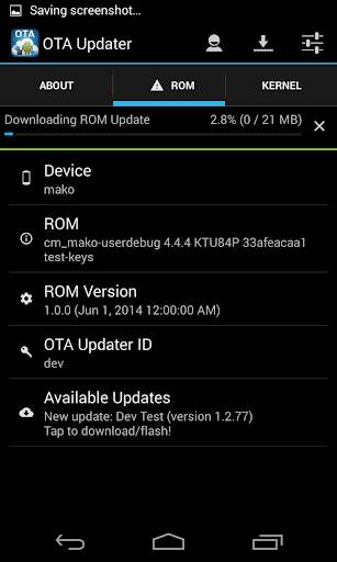 OTA Update Center screenshot 5