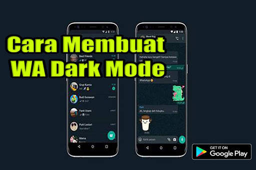 Cara Membuat WA Dark Mode screenshot 3