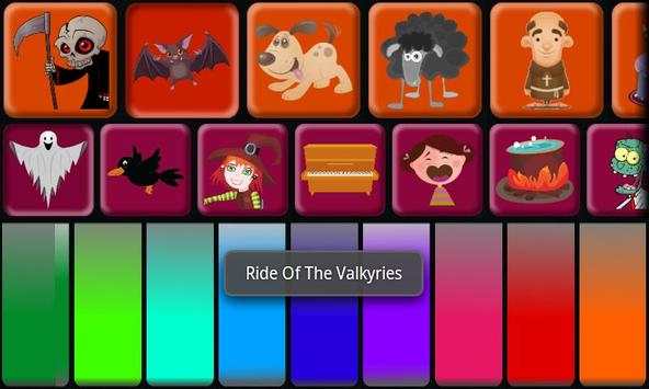 Kids Halloween Piano Free screenshot 1