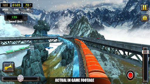 Uphill Train Racing 3D screenshot 5