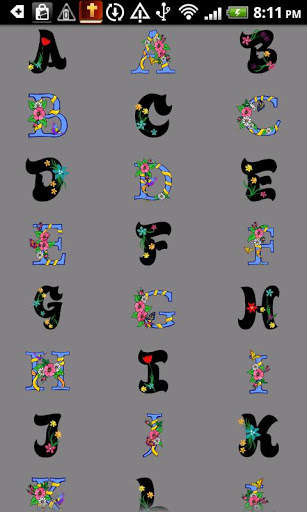 Alphabet stickers for Doodle Text! скриншот 2