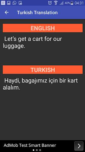 Talk in Turkish screenshot 1