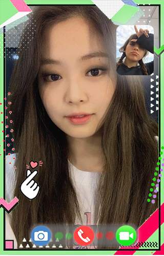 Jennie Kim Video Call Blackpink - Call Simulation screenshot 8