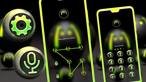 3D Light Ball Launcher Theme screenshot 4