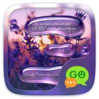 GO SMS LAVENDER THEME icon
