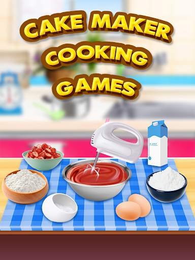 Cake Cooking Maker Games screenshot 1