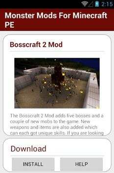 Monster Mods For Minecraft PE screenshot 5