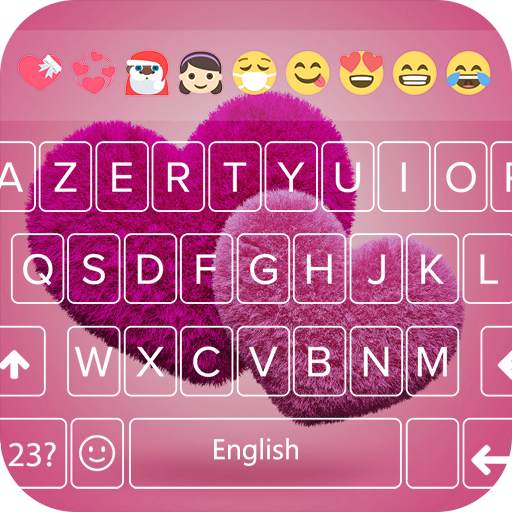 I Love You Keyboard Theme - Pink Heart keyboard 1.2
