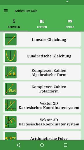 Mathematische Formeln screenshot 1