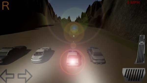 Racer traffic Police van games screenshot 2