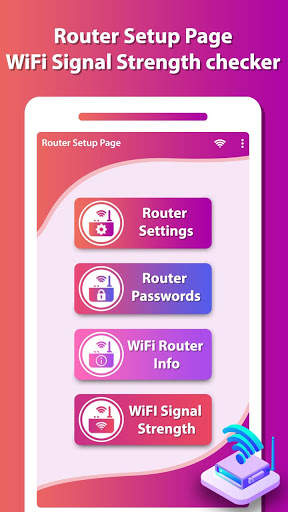 Router Setup Page - WiFi Signal Strength checker screenshot 2