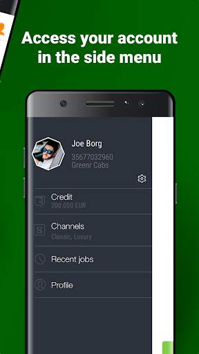 Greenr Cabs Malta Drivers' App screenshot 4