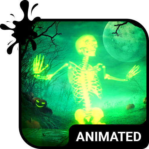 Skeleton Dance 4 Keyboard   Live Wallpaper icon