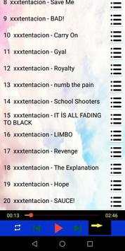 Enjoy the latest songs from xxxtentacion 2 تصوير الشاشة