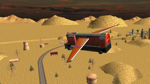 Train Flying Sim Offroad screenshot 3