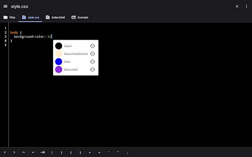 WebCode - html, css, js ide screenshot 23