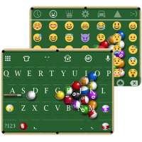 Snooker Emoji Keyboard Theme - Ball Pool logo