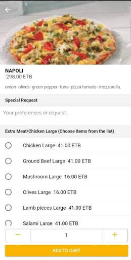 Debonairs Pizza Ethiopia  ዲቦኒየርስ ፒዛ screenshot 3
