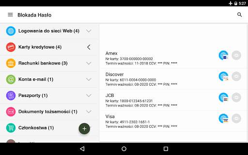 Blokada Hasło: Password Locker screenshot 7