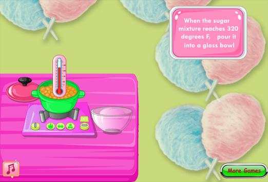 cooking games prepar cotton candy screenshot 6
