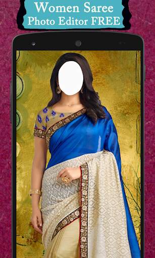 Women Saree Photo Editor FREE screenshot 4