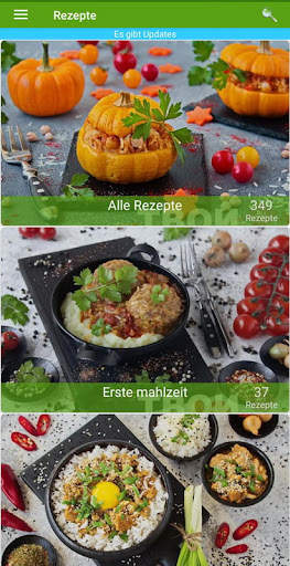 Reisrezepte screenshot 1