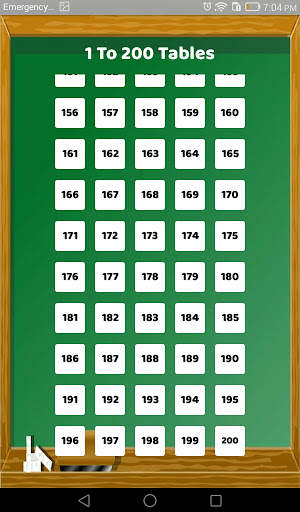 Maths Tables 1-200 | Multiplication Tables | Free screenshot 8