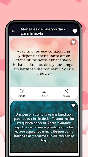 Deseos, mensajes y Imágene screenshot 2