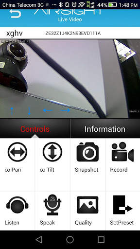 X10 Airsight Camera App screenshot 2