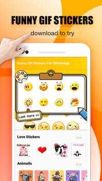 Funny Gif Stickers For WhatsApp screenshot 5