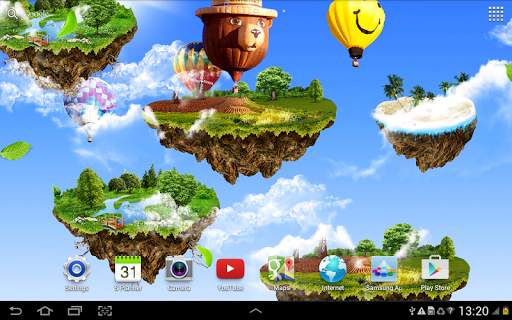 Flying Islands Live Wallpaper 8 تصوير الشاشة