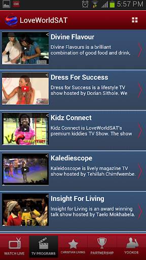 LoveWorld SAT Mobile screenshot 3