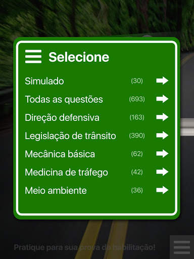 Simulado CNH screenshot 7