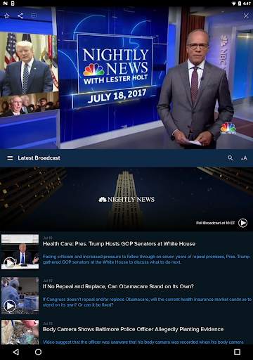 NBC Nightly News screenshot 9