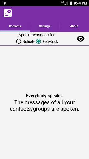 Talking Messengers screenshot 1