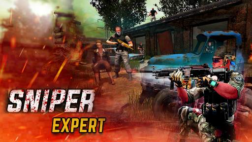 Sniper game: Shooter: shooting games: 3D sniper screenshot 2