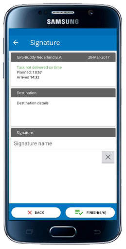 GPS-Buddy Driver App screenshot 4
