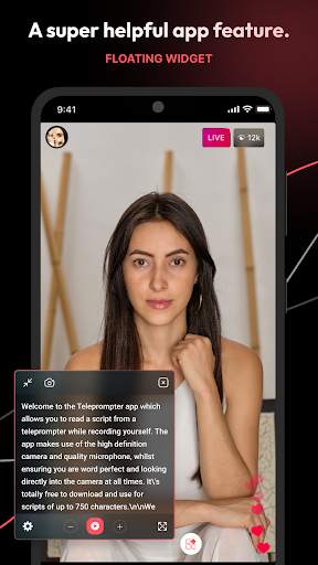 Teleprompter with Video Audio screenshot 1