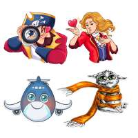 WAStickerApps super stickers for wahtsapp logo