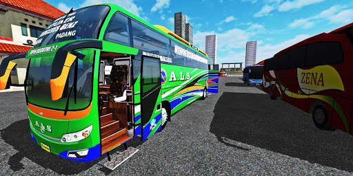 Mod BUSSID : Bus Jetliner SHD Livery ALS Terbaru screenshot 1