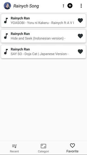 Rainych Song (all rainych cover songs) screenshot 4
