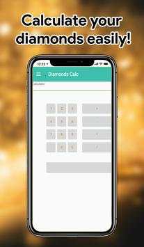 Diamonds Calculator for Free Fire screenshot 1