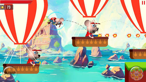 Mouse Mayhem Kids Cartoon Racing Shooting games screenshot 3