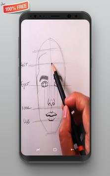 Face Drawing Step by Step скриншот 3