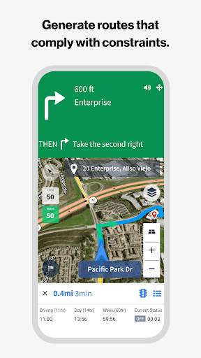 Navigation by Verizon Connect 1 تصوير الشاشة