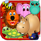 animal ftuit match candy icon