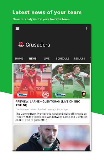 Football News Northern Ireland screenshot 2